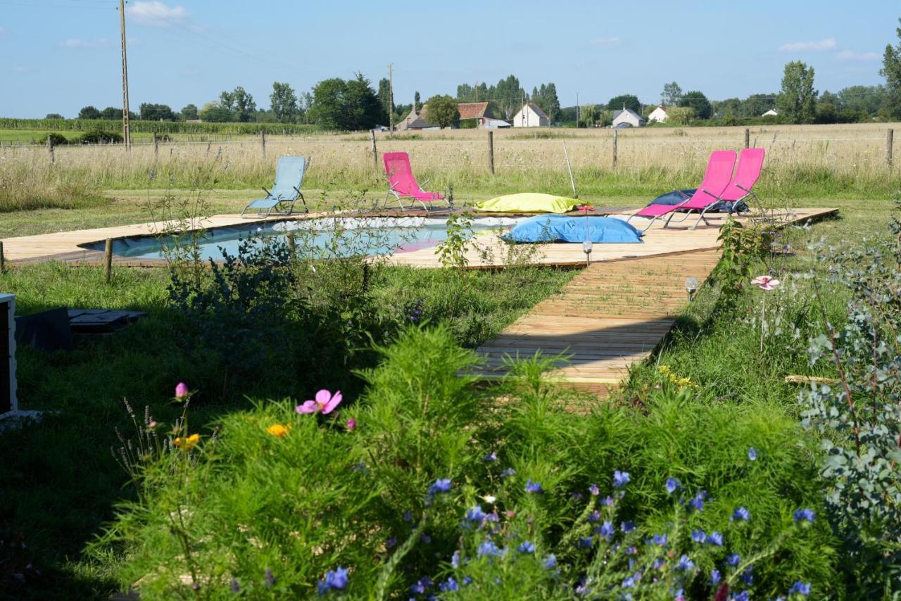 Gîte familial La Tabarderie Courcelles-de-Touraine Extérieur photo